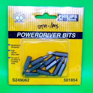 DOUBLE ACE Philips #0x30mm Power Driver Bits