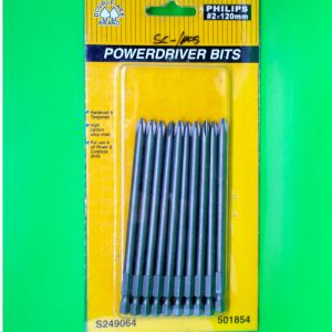 DOUBLE ACE Philips #2x120mm Power Driver Bits