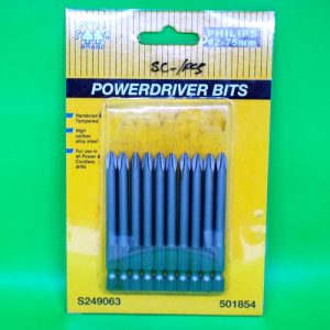 DOUBLE ACE Philips #2x75mm Power Driver Bits