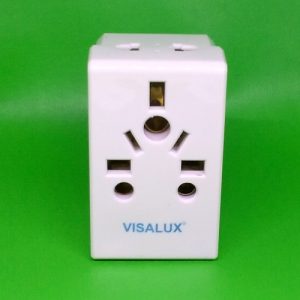 VISALUX V7196 13A Universal Socket Adapter